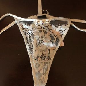Victoria’s Secret Swarovski Crystals Thong-SM